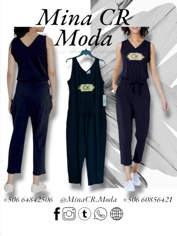 CALVIN KLEIN - Jumpsuit - Enterizo - Mono Largo